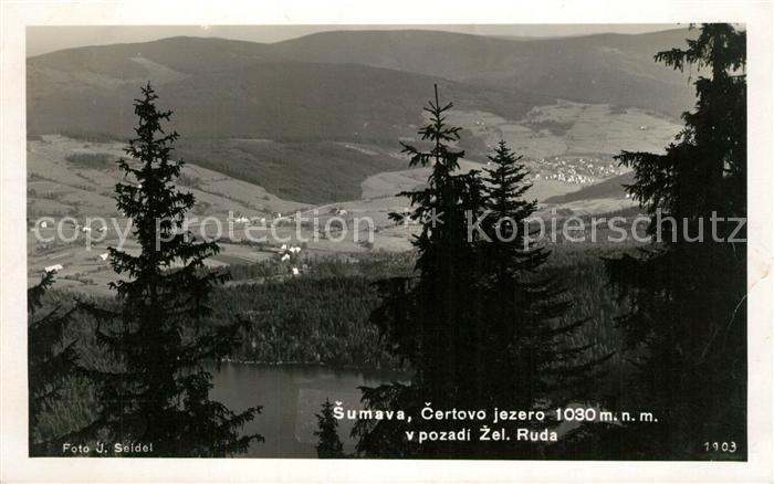 Sumava Czechia Certovo jezero