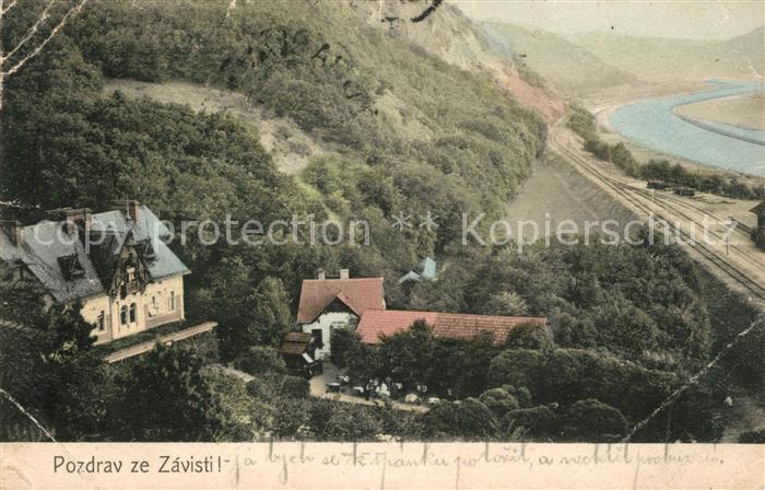 Zaviste Zavist Partie am Fluss