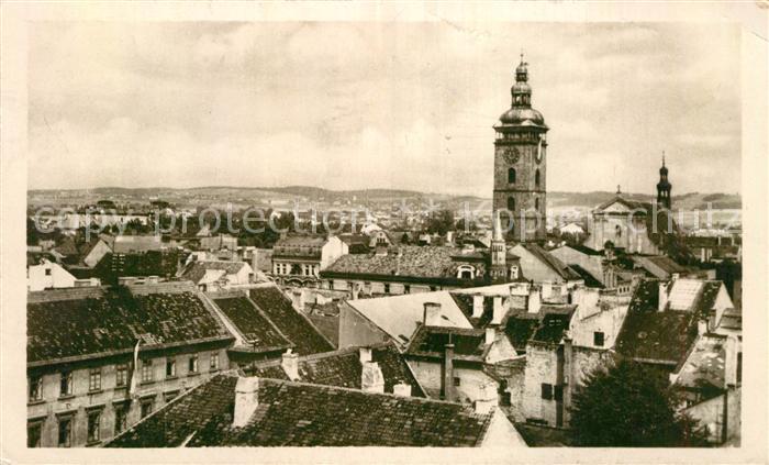 Budejovice ueber den Daechern