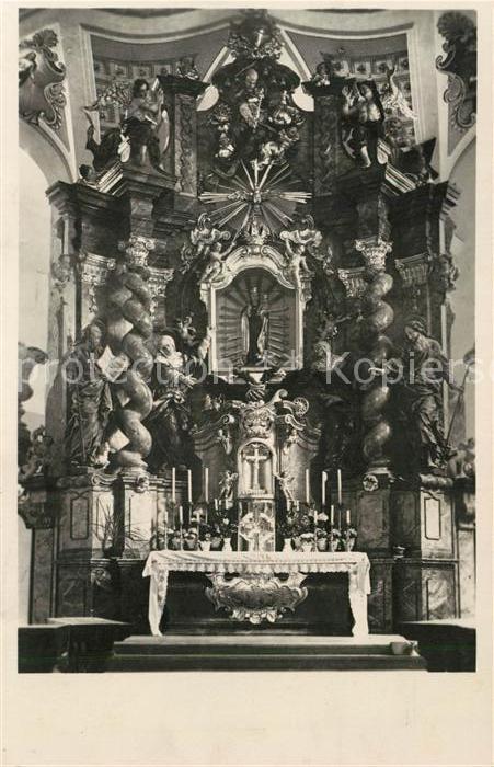 Bozkov Sidio Kralovny hor. Hlavni Kirche innen