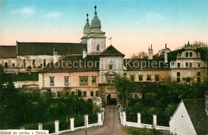 Trebic Trebitsch Vchod do zamku