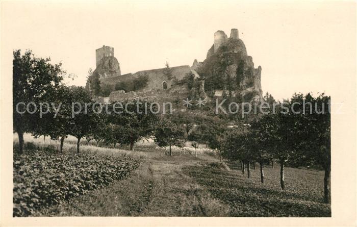 Cesky Raj Trosky Ruine