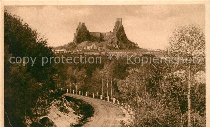 Trosky Tschechien Felsen