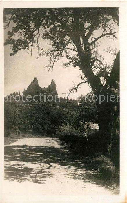 Trosky Tschechien Felsen