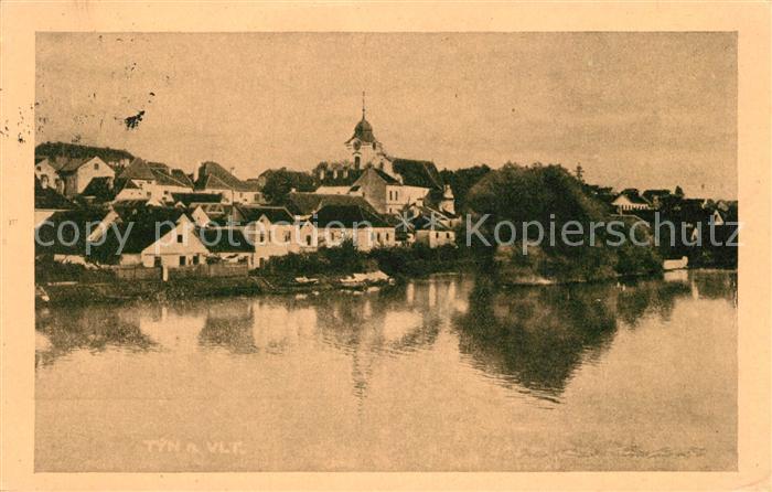 Tyn nad Vitavou Tein Partie am See