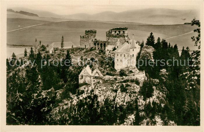 Velhartice Fliegeraufnahme Hrad