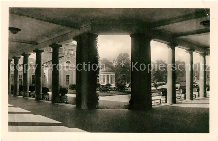 Franzensbad Tschechien Innenansicht neue Kolonnade Franzensquelle