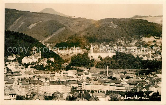 Decin Boehmen Panorama Podmokly