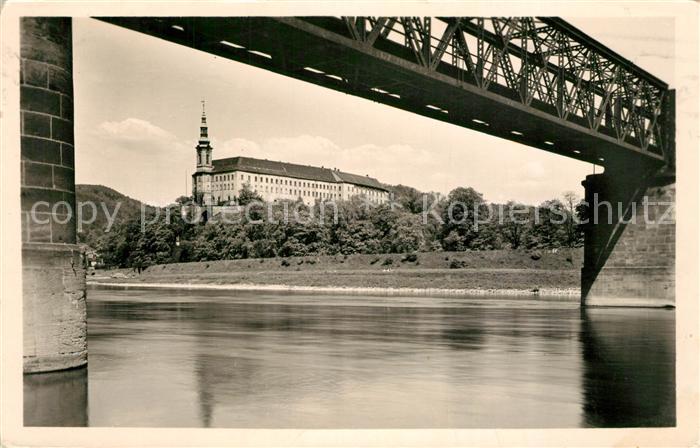 Decin Boehmen Schloss Bruecke