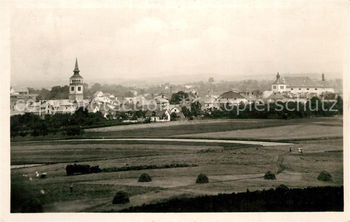 Dobruska Gutenfeld Kirche Panorama