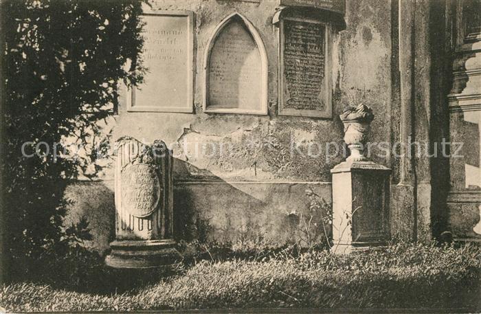 Dobruska Gutenfeld Nahrobky tchyne a choti Fr VI Heka