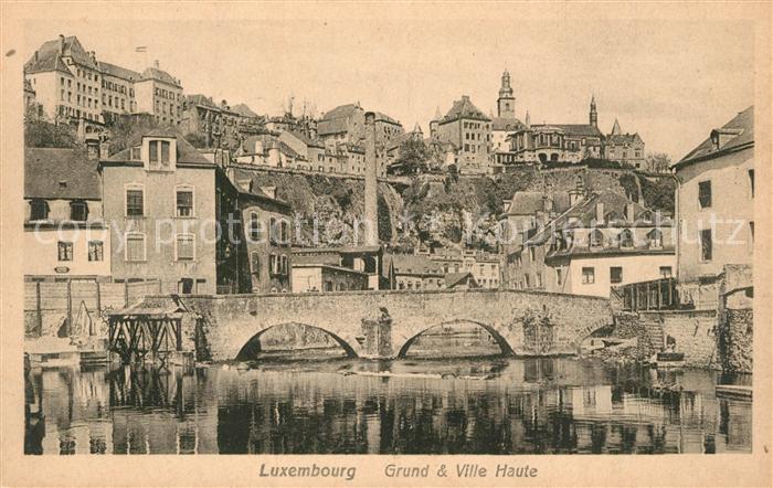 Luxembourg Luxembourg Grund et Ville Haute