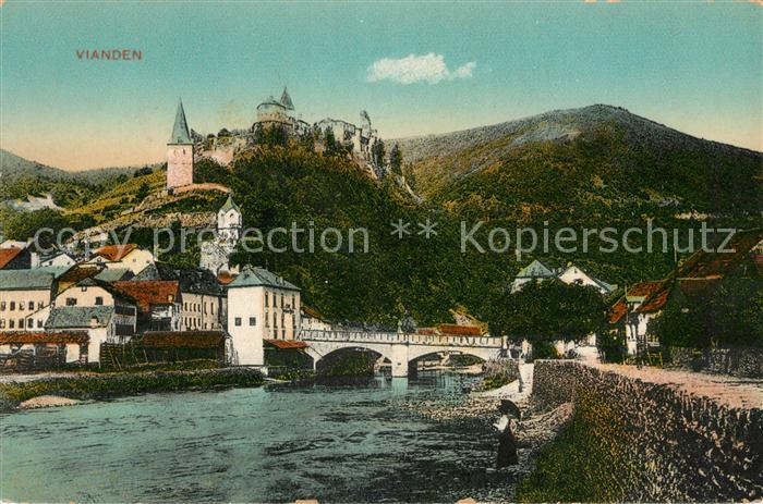 Vianden Panorama Chateau