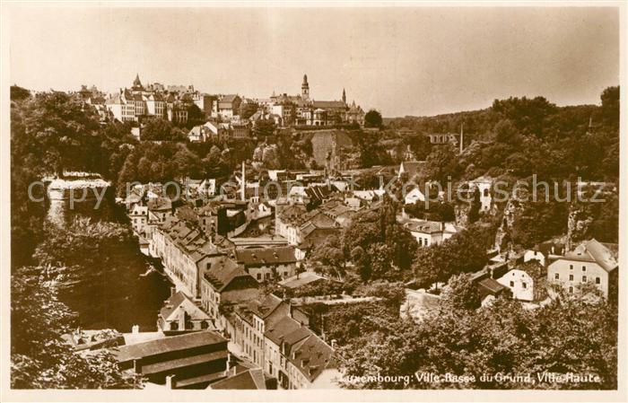 Luxembourg Luxembourg Ville Basse du Grund Ville Haute
