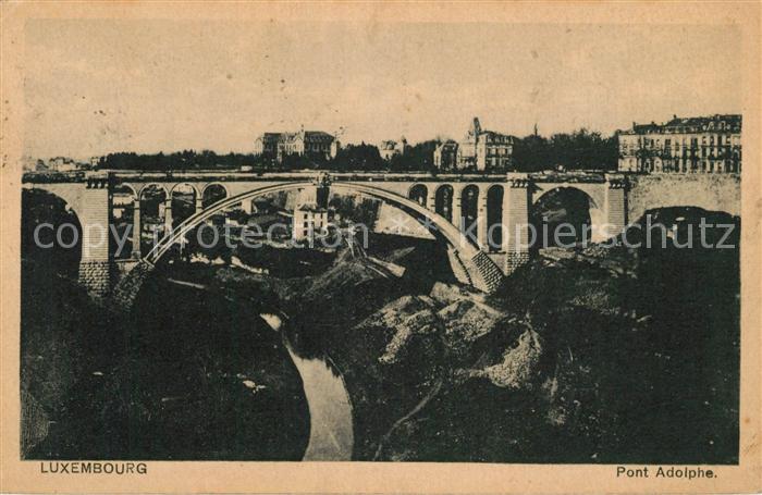 Luxembourg Luxembourg Pont Adolphe