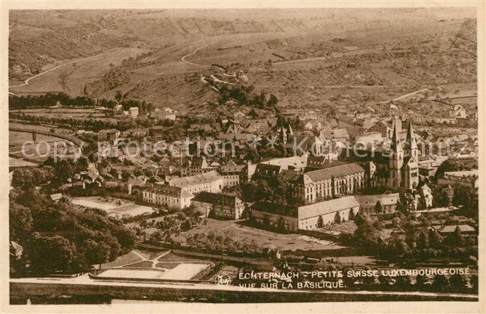 Echternach Vue sur la Basilique