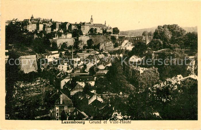 Luxembourg Luxembourg Grund et Ville Haute