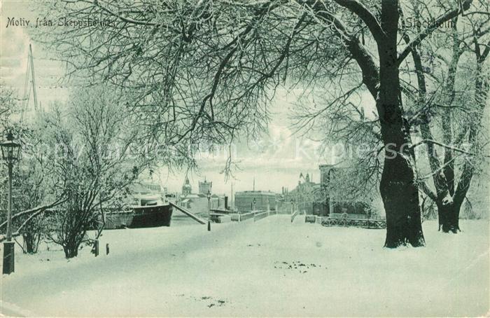 Stockholm Motiv fran Skeppsholmen