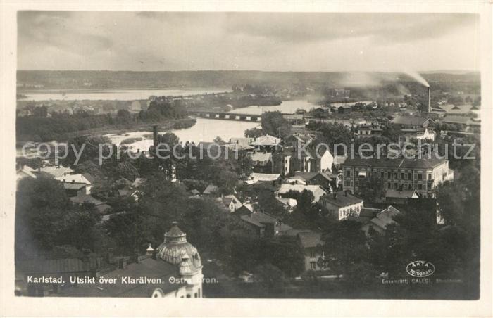 Karlstad Sweden Utsikt oever Klaraelven