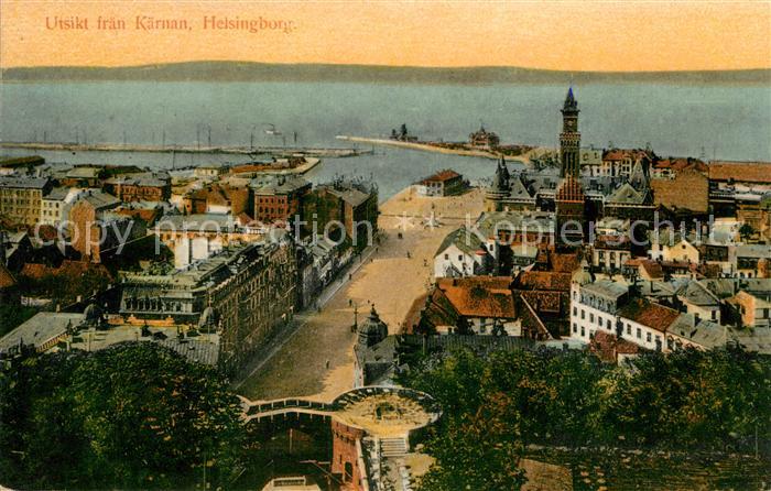 Helsingborg Utsikt fran Kaernan