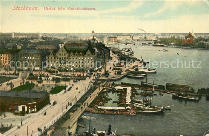 Stockholm Utsikt fran Katrinahissen