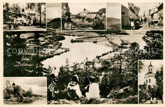 Dalarna Leksand Falun Gruvan Mora Raettvik Orsa