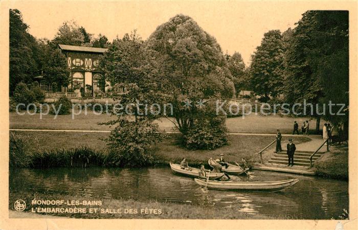 Mondorf-les-Bains Embarcadere et Salle des Fetes