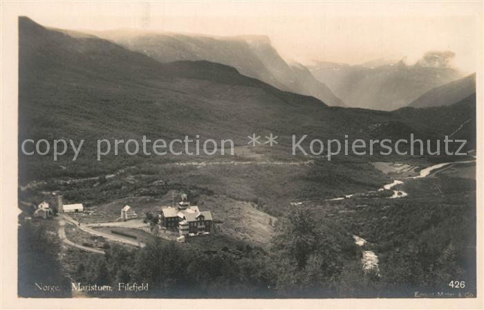 Maristuen Fjellferie Landschaftspanorama Berge