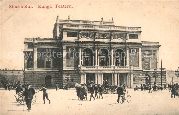 Stockholm Kungl Teatern Koenigliches Theater