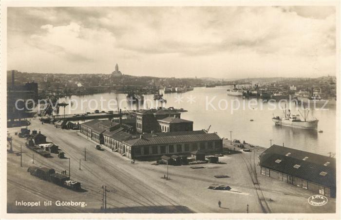 Goeteborg Inloppet till Goeteborg Hafeneinfahrt