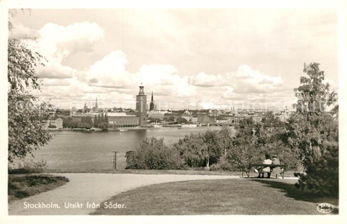 Stockholm Utsikt fran Soeder