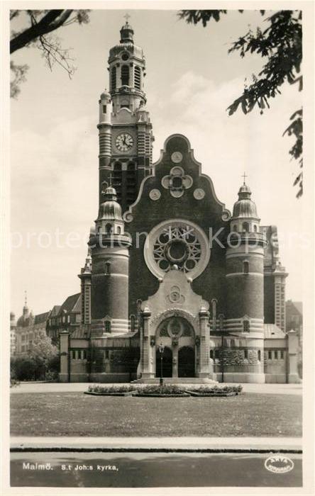 Malmoe St Johannes Kyrka Kirche