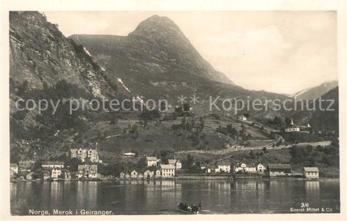 Merok Norwegen Geiranger