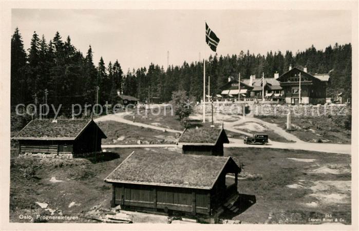 Oslo Norwegen Frognersaeteren