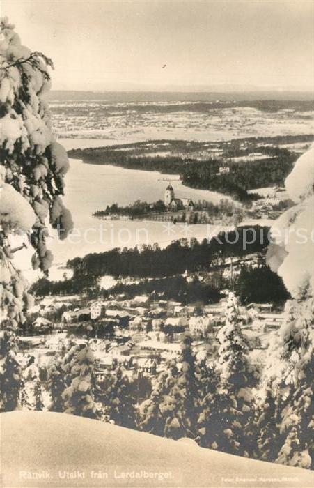 Raettvik Utsikt fran Lerdalberget