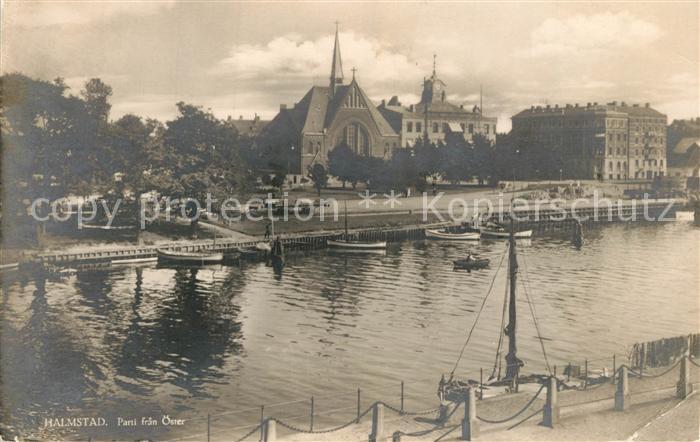 Halmstad Parti fran oester