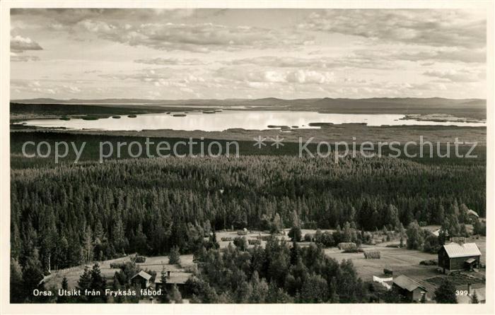 Orsa Utsikt fran Fryksas faebod