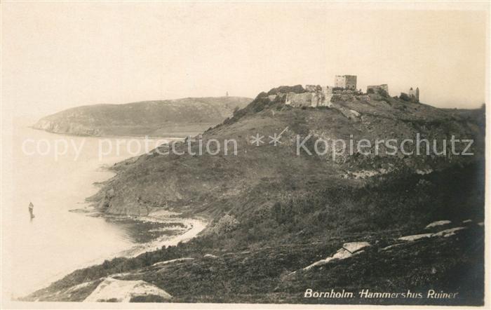 Bornholm Hammershus Ruiner
