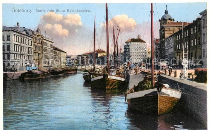 Goeteborg Motiv fran Stora Hamnkanalen