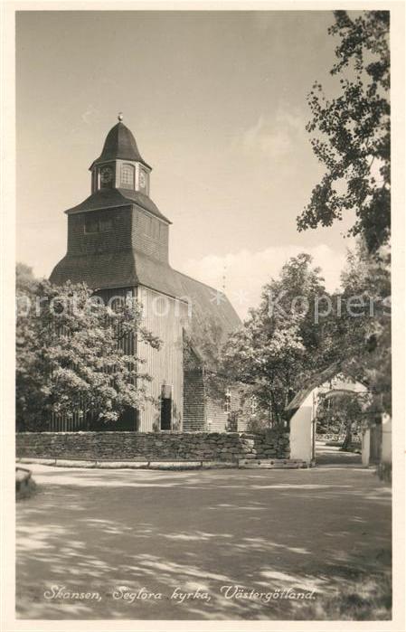 Skansen Stockholm Segfora kyrka Vaestergoetland