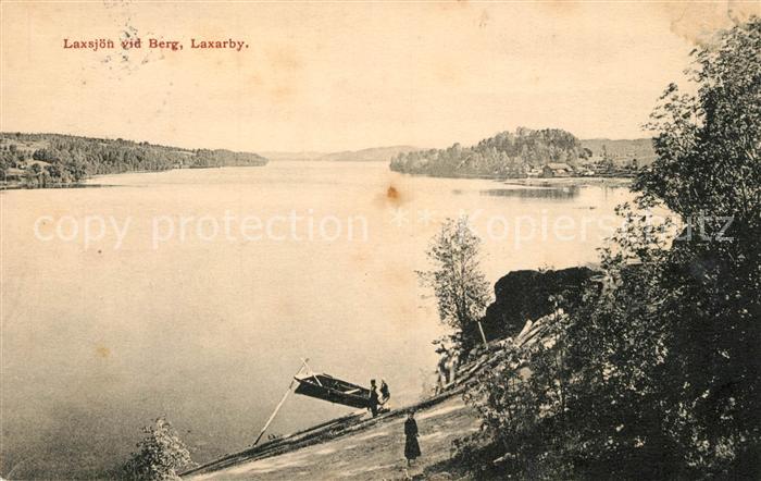 Laxarby Laxsjoen vid Berg