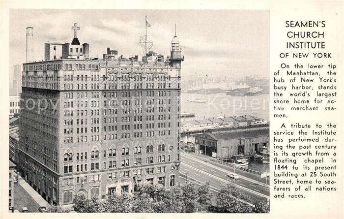 New York City Seamens Church Institute