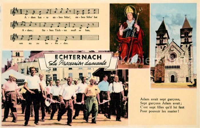 Echternach Procession dansante Eglise