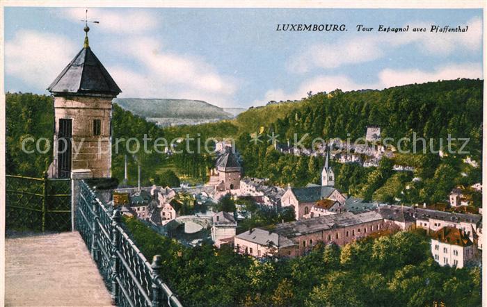 Luxembourg Luxembourg Tour Espagnol avec Pfaffenthal