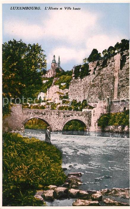 Luxembourg Luxembourg Alzette et Ville haute