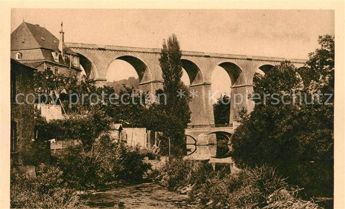 Luxembourg Luxembourg Alzette a la Ville Basse du Pfaffenthal et Viaduc du Chemi