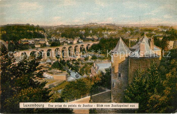 Luxembourg Luxembourg Vue prise du Palais de Justice