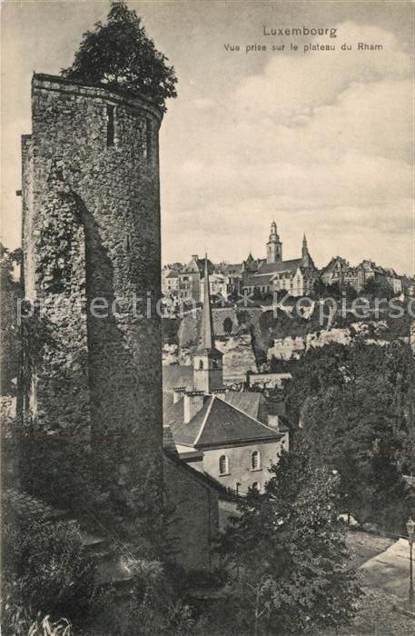 LUXEMBOURG  Luxemburg Vue prise sur le plateau du Rham