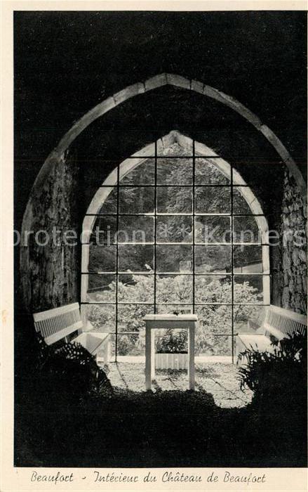 Beaufort Befort Luxembourg Interieur du Chateau de Beaufort