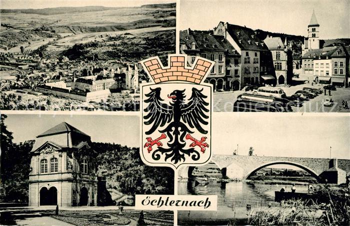 Echternach Vue generale Place du Marche Le Parc Le Pont